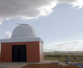 Observatório de Astronomia localizado na Fazenda Água Limpa - FAL. Foto: Beatriz Ferraz. 05/07/2016